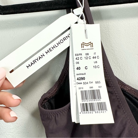 Maryan Mehlhorn Elements Underwire One Piece Swimsuit - Picture 8 of 8